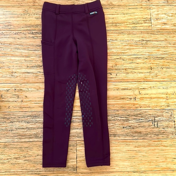 Kids thermo tech riding pants, size medium, barely worn - Picture 2 of 3